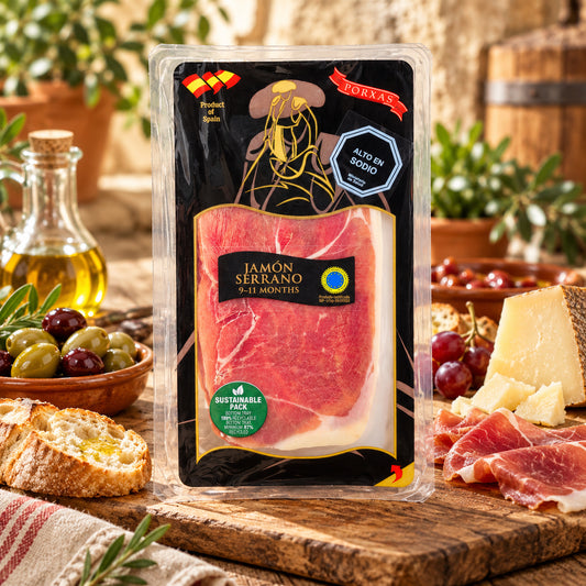 Jamón Serrano Porxas 500 grs - 9-11 Meses