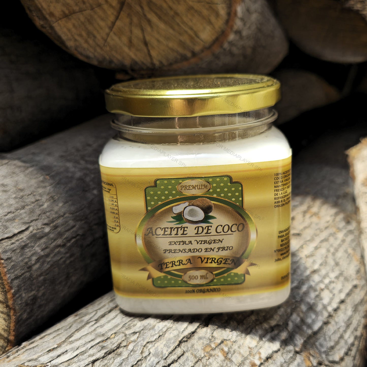 Aceite de Coco Extra Virgen Terra Virgen 500ML