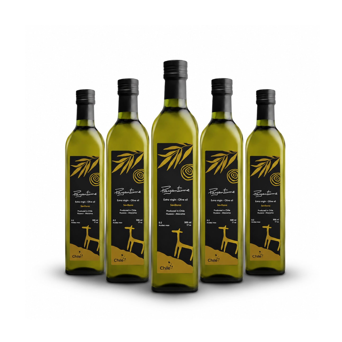 Aceite de Oliva Extra Virgen Payantume Pack de 2.5 Lts