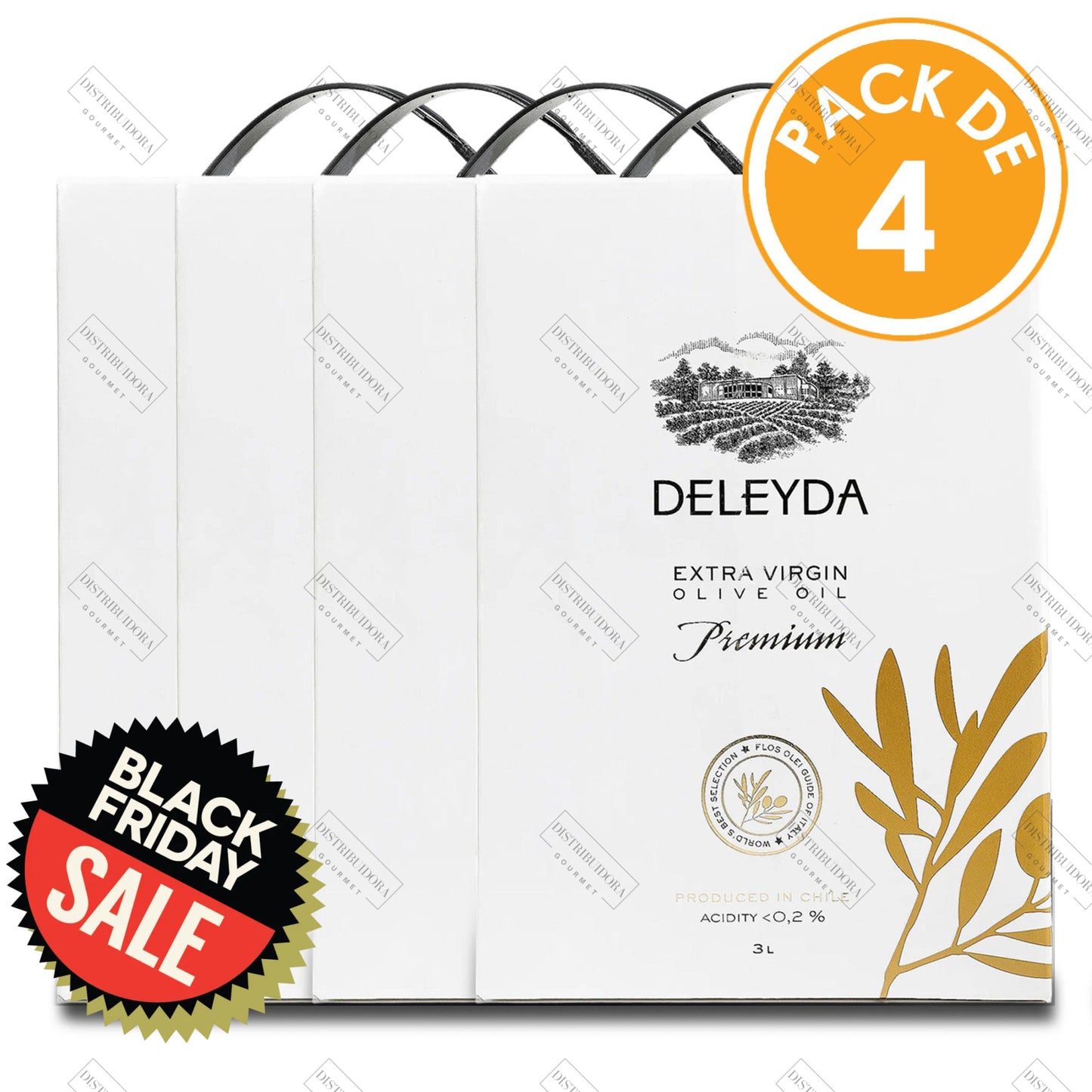 Aceite De Oliva Deleyda Premium Pack 20 Lts Aceite de Oliva
