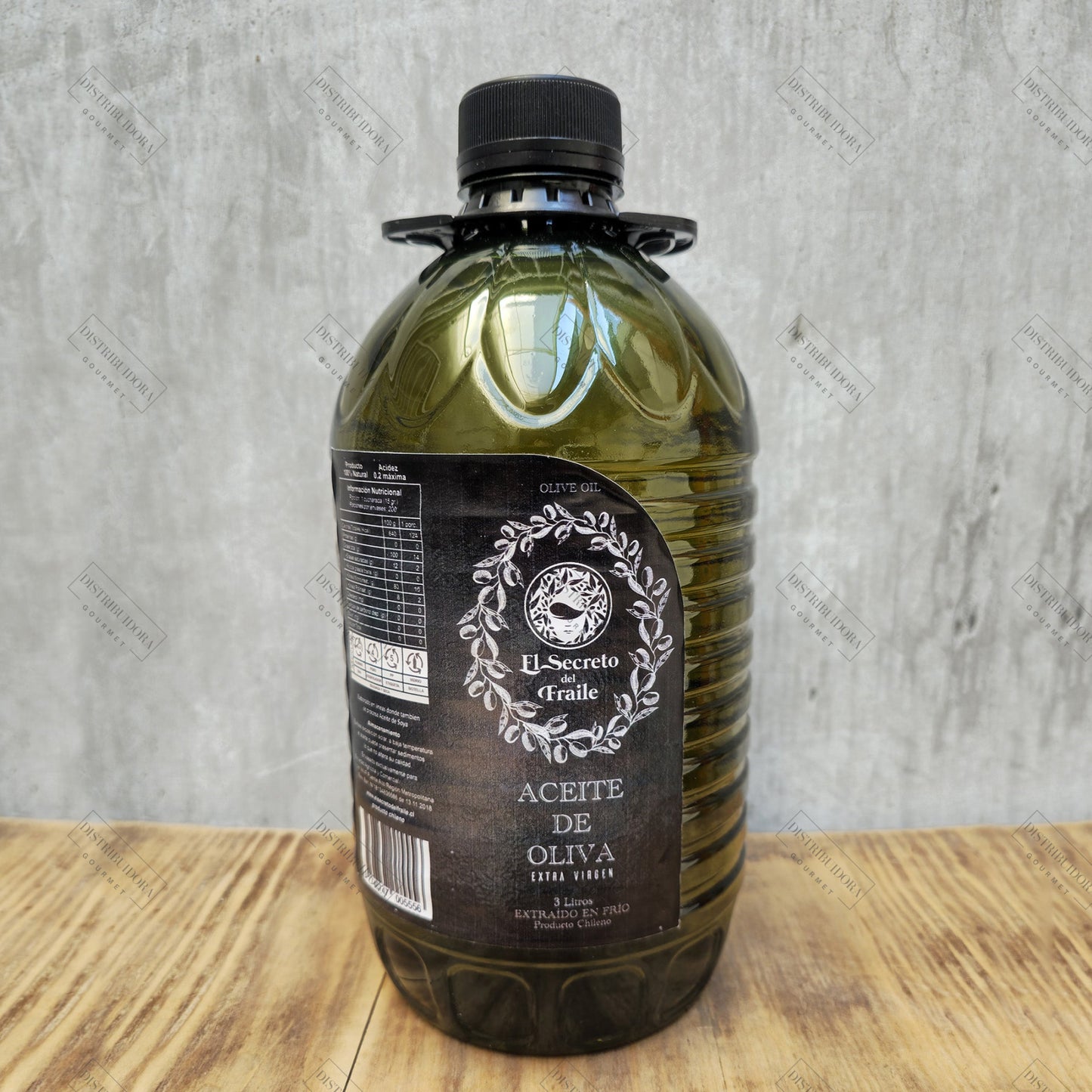 Aceite de Oliva Extra Virgen El Secreto del Fraile 3 Lts Aceite de Oliva
