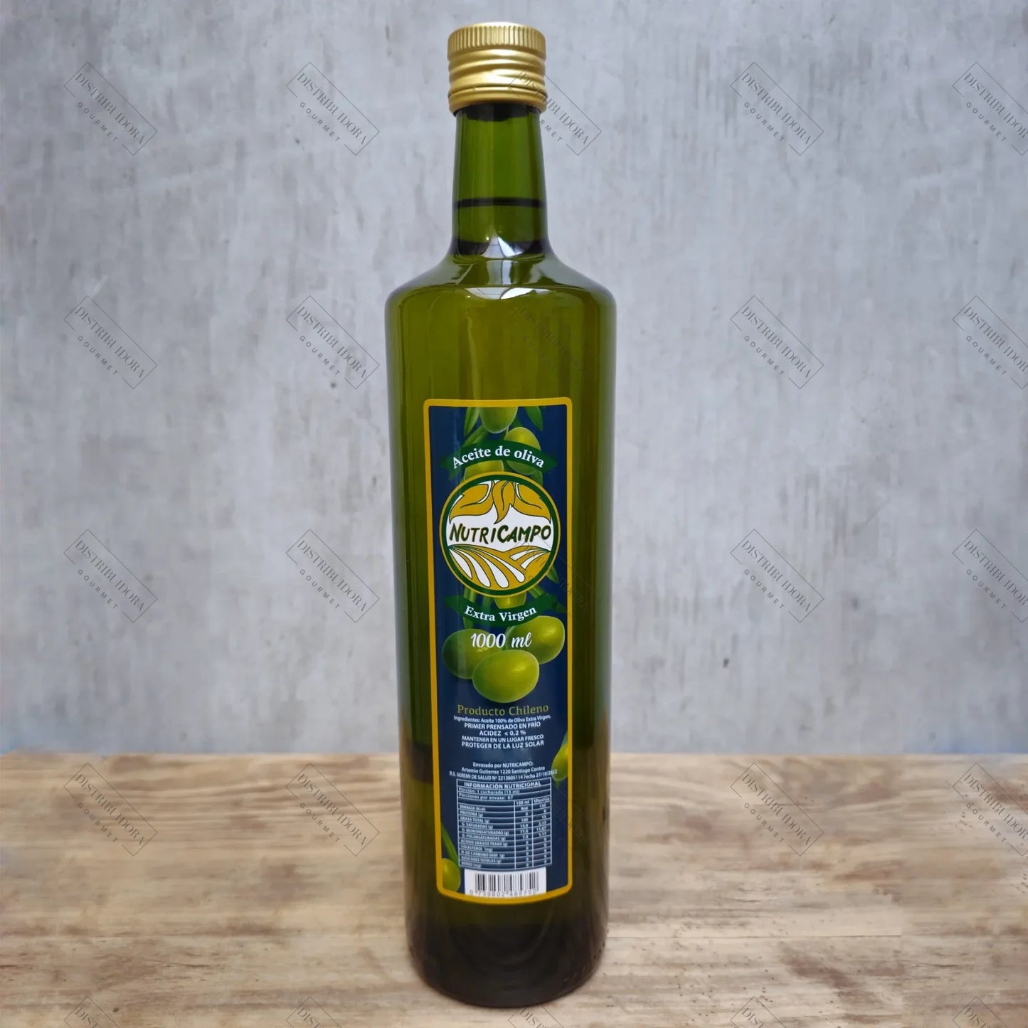 Aceite De Oliva Extra Virgen Nutricampo 1 Lt Aceite de Oliva