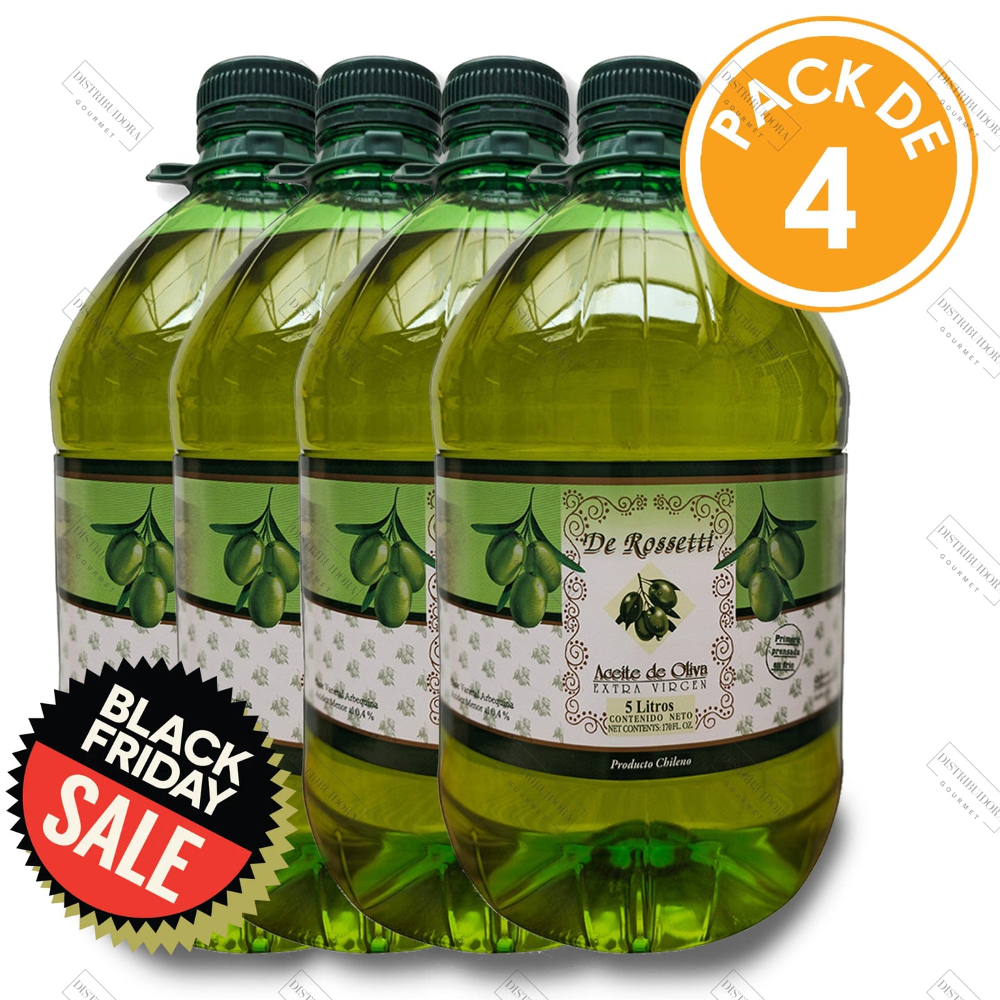 Aceite De Oliva Extra Virgen De Rossetti Pack 20 Litros Aceite de Oliva