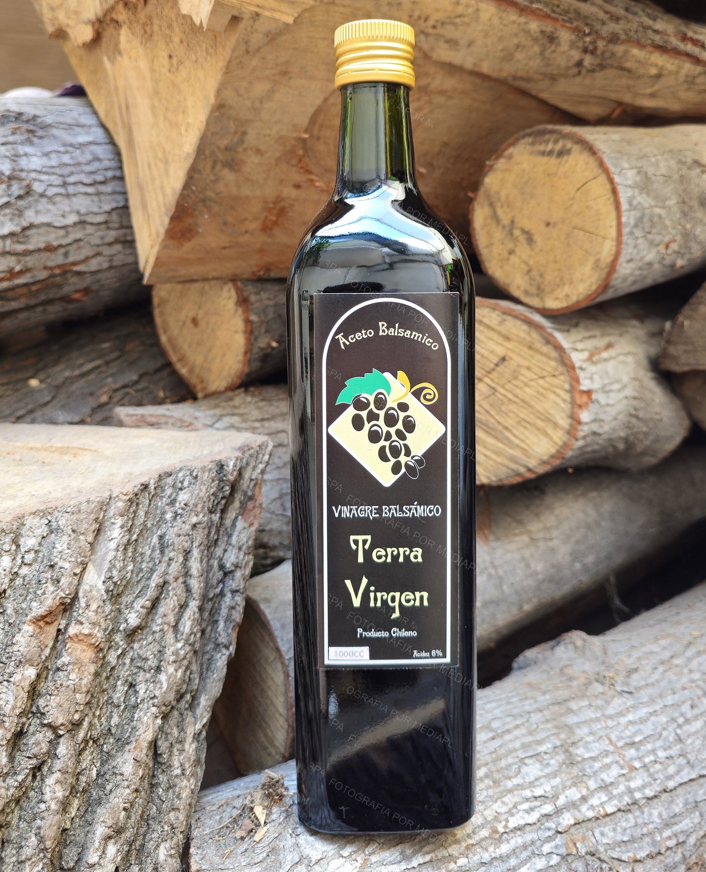 Aceto Balsámico Terra Virgen 1000 ML Aceto Balsámico