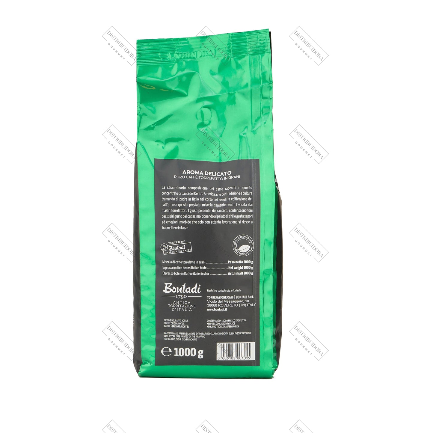 Bontadi Verde Café En Grano Presentación 1kg Cafe en Grano