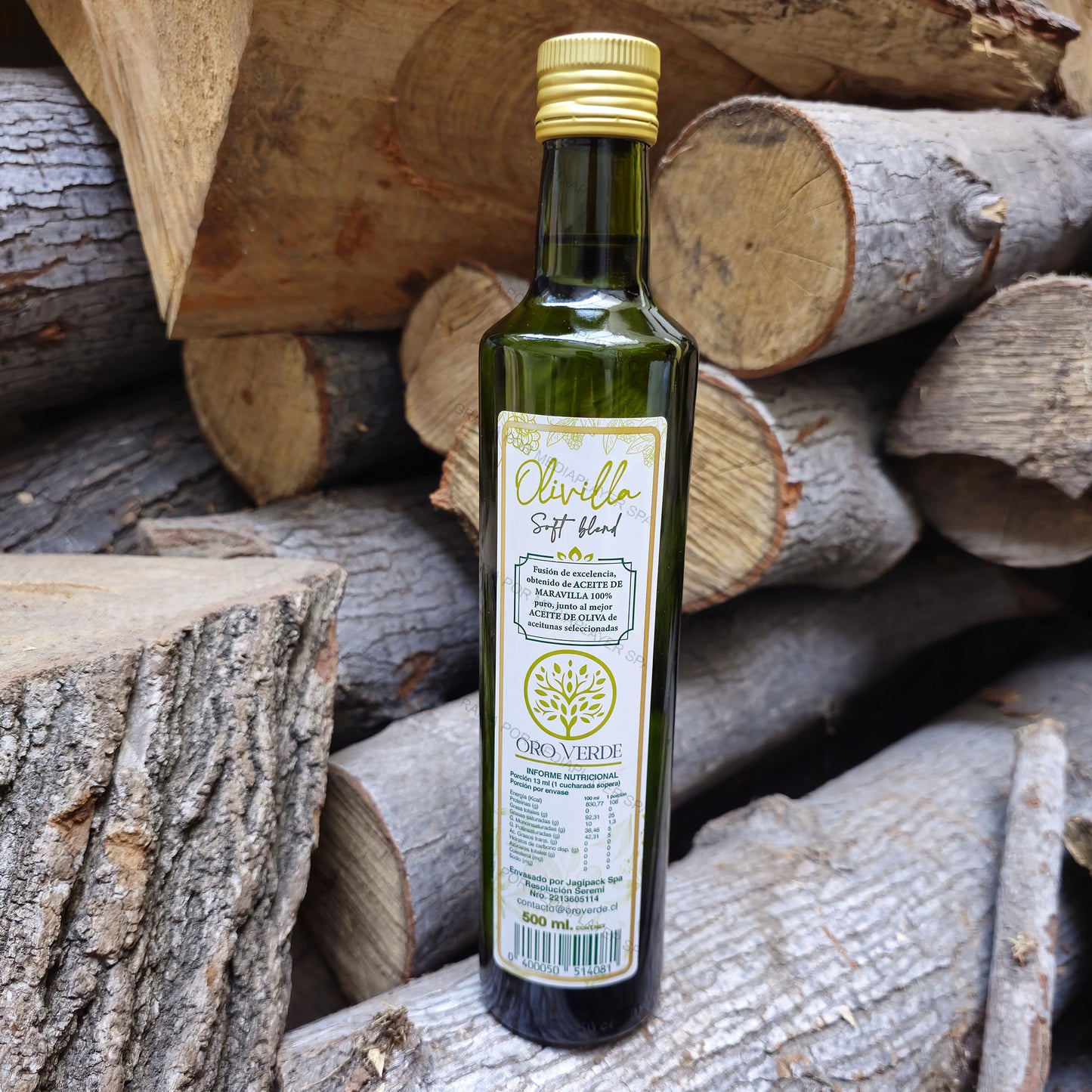 Aceite Blend de Oliva & Maravilla| Olivilla Oro Verde 500 ML