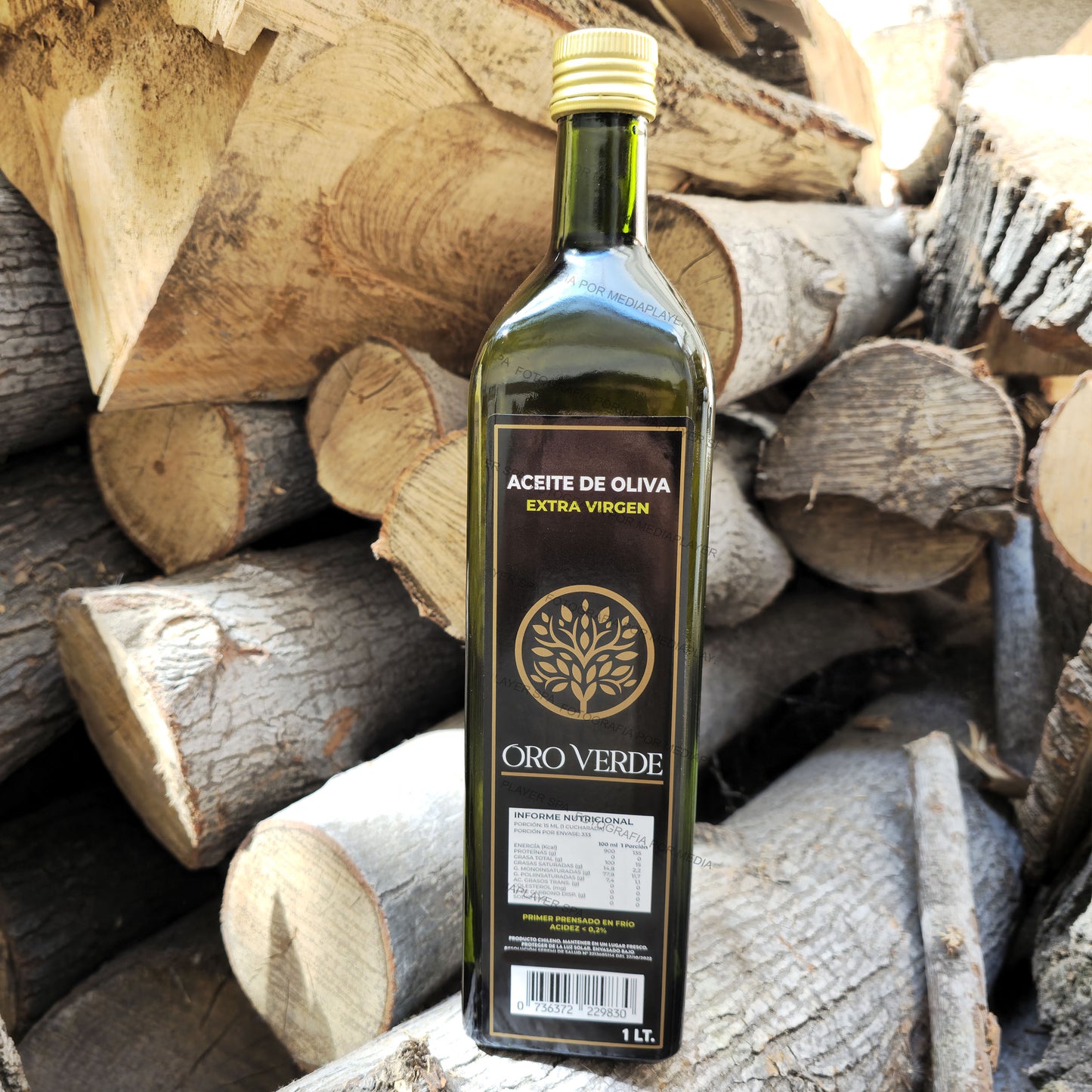 Aceite De Oliva Oro Verde Extra Virgen 1 Lt