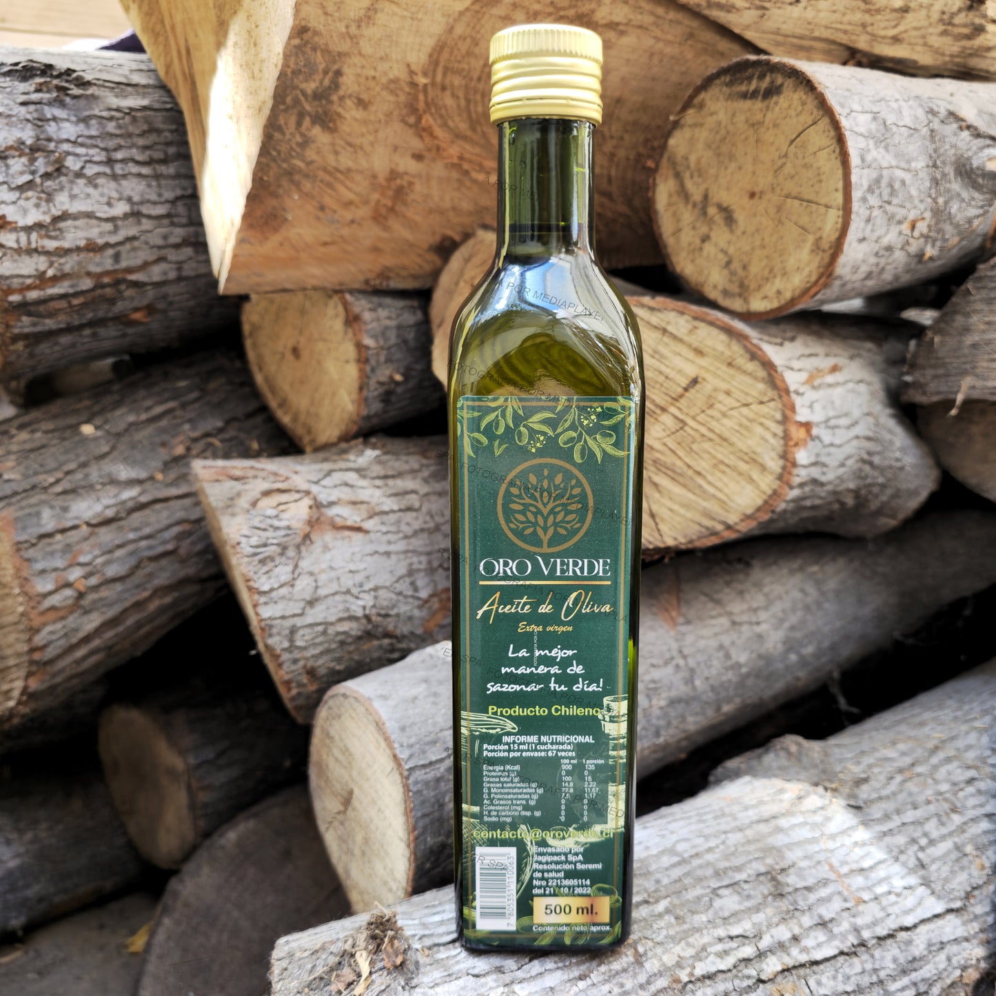 Aceite De Oliva Oro Verde Extra Virgen 500 ML