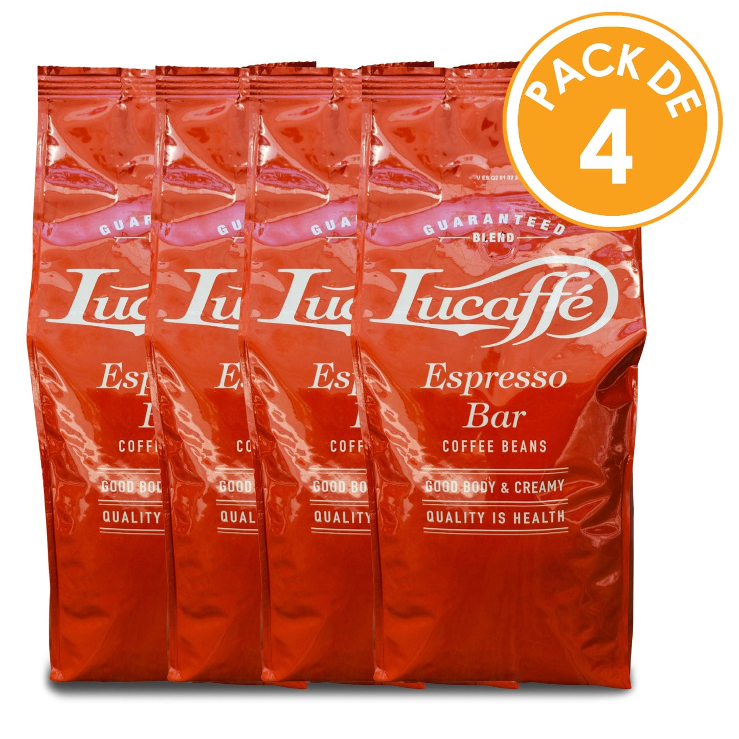 Cafe en Grano Lucaffe Espresso Bar Pack 4 Kilos Cafe en Grano