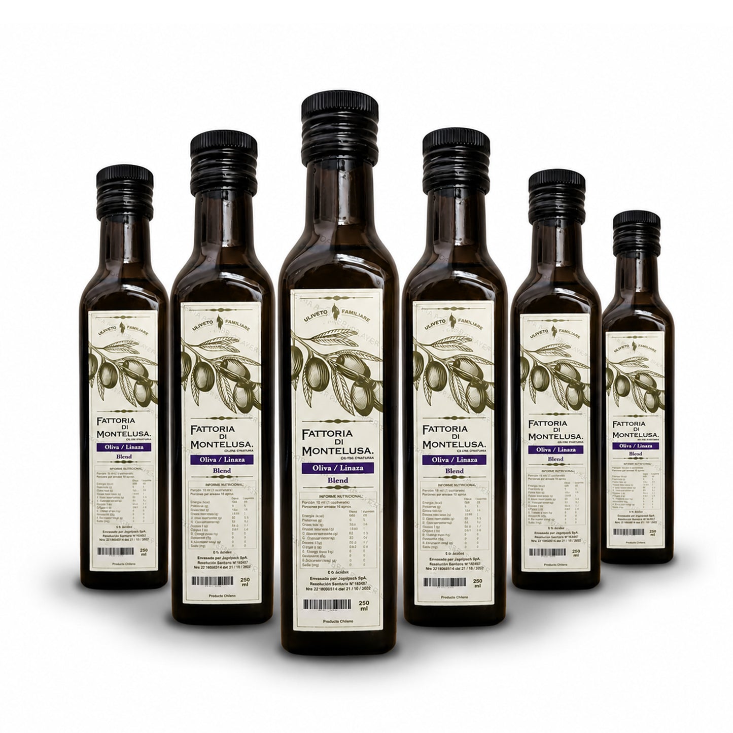 Aceite de Oliva Extra Virgen Fattoria Di Monteluza Linaza Pack de 1.5 Lts