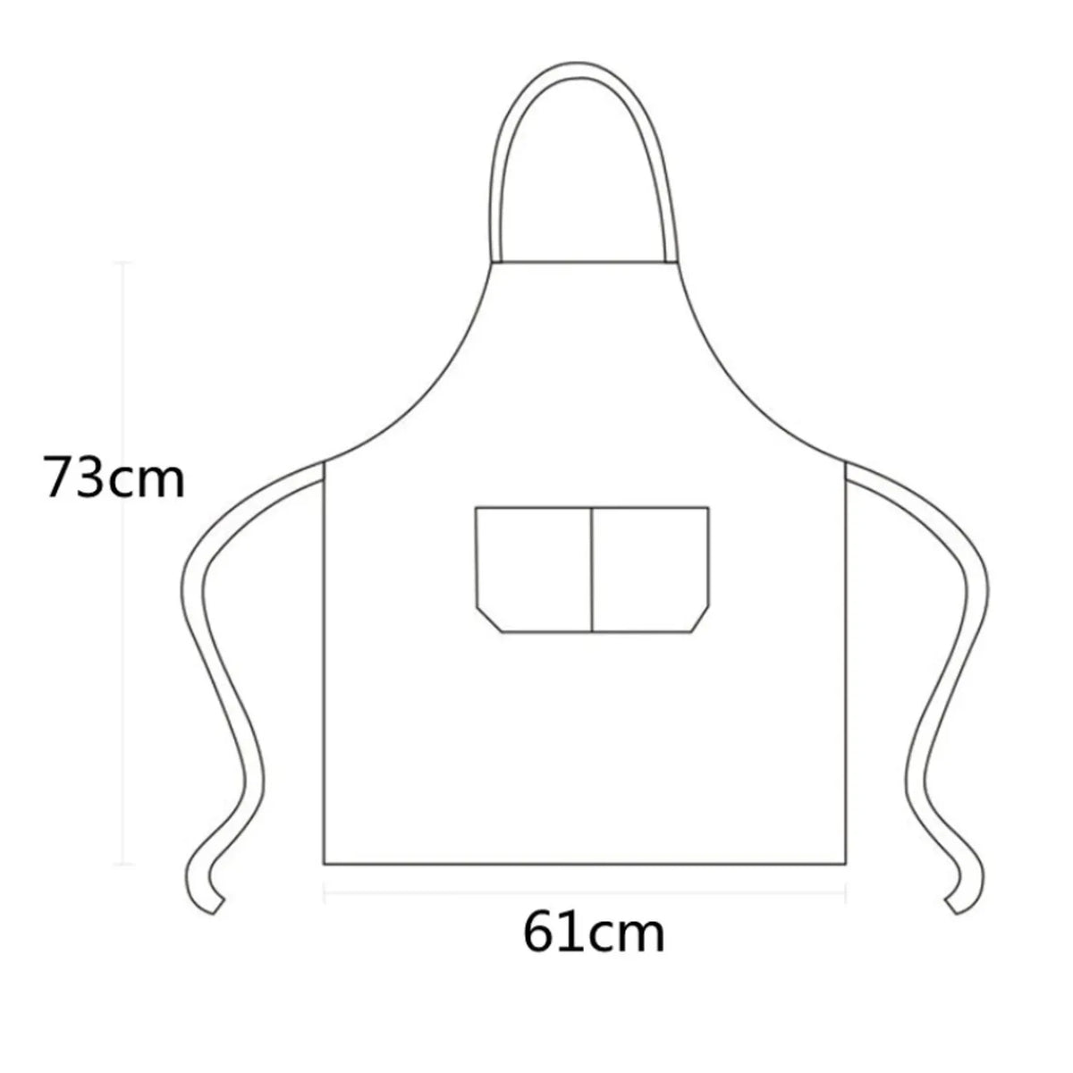 Pechera Roja Unisex Pechera Chef