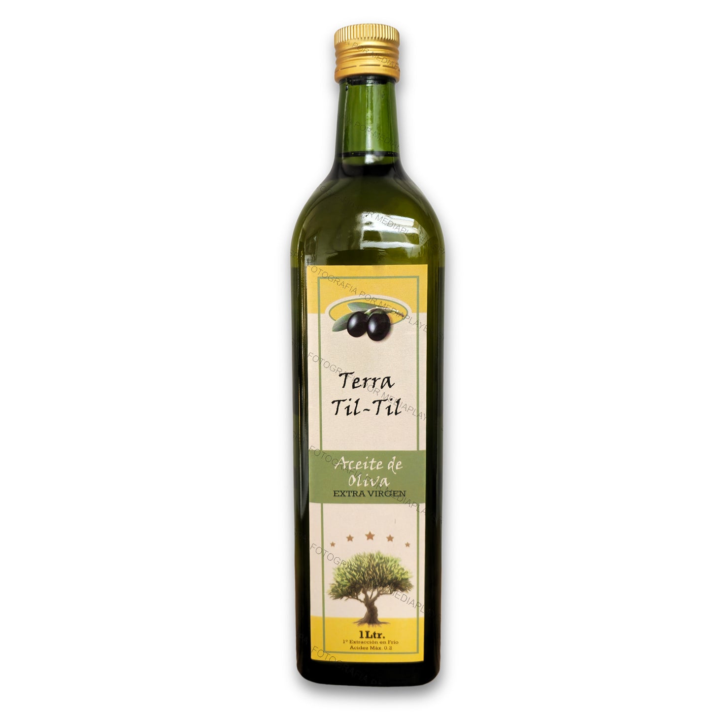 Aceite De Oliva Extra Virgen Terra Til-til 1 Litro