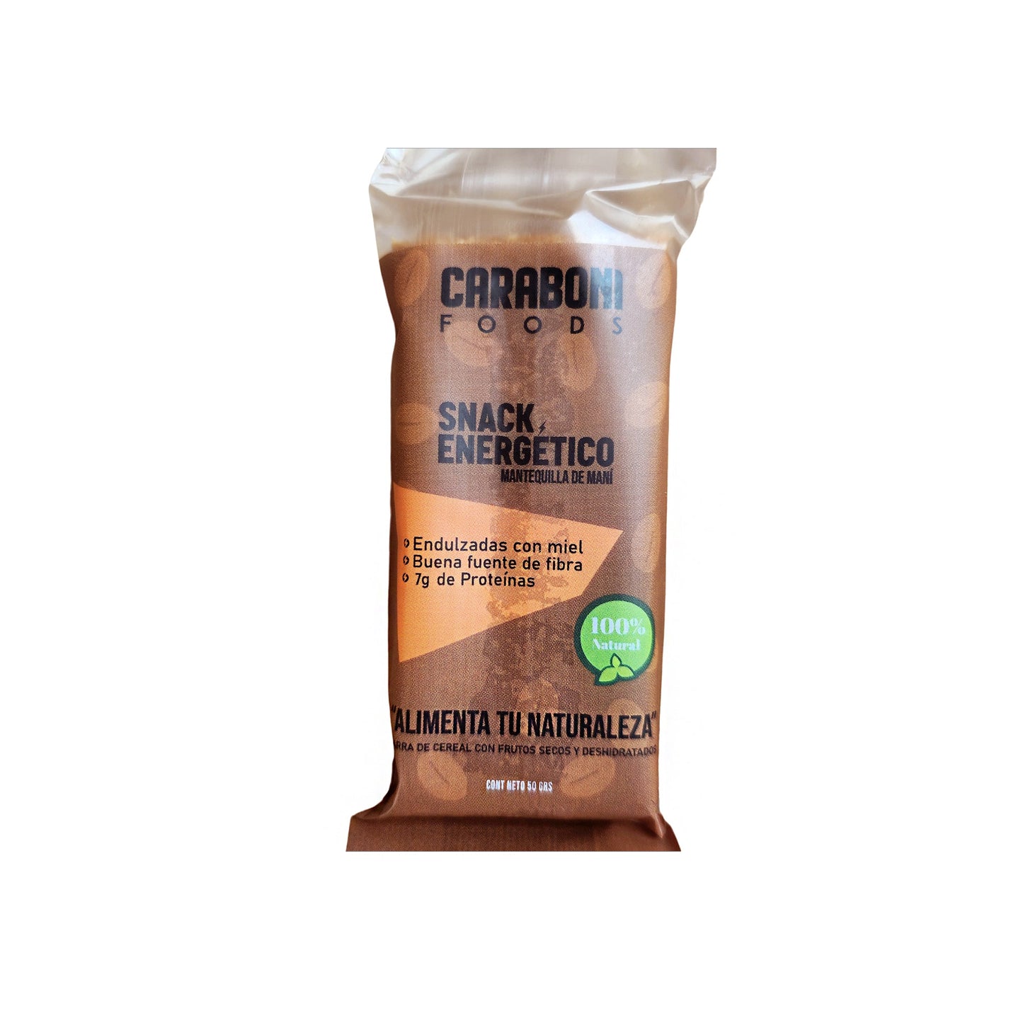 Barra Energética Mantequilla de Maní Barritas Energéticas