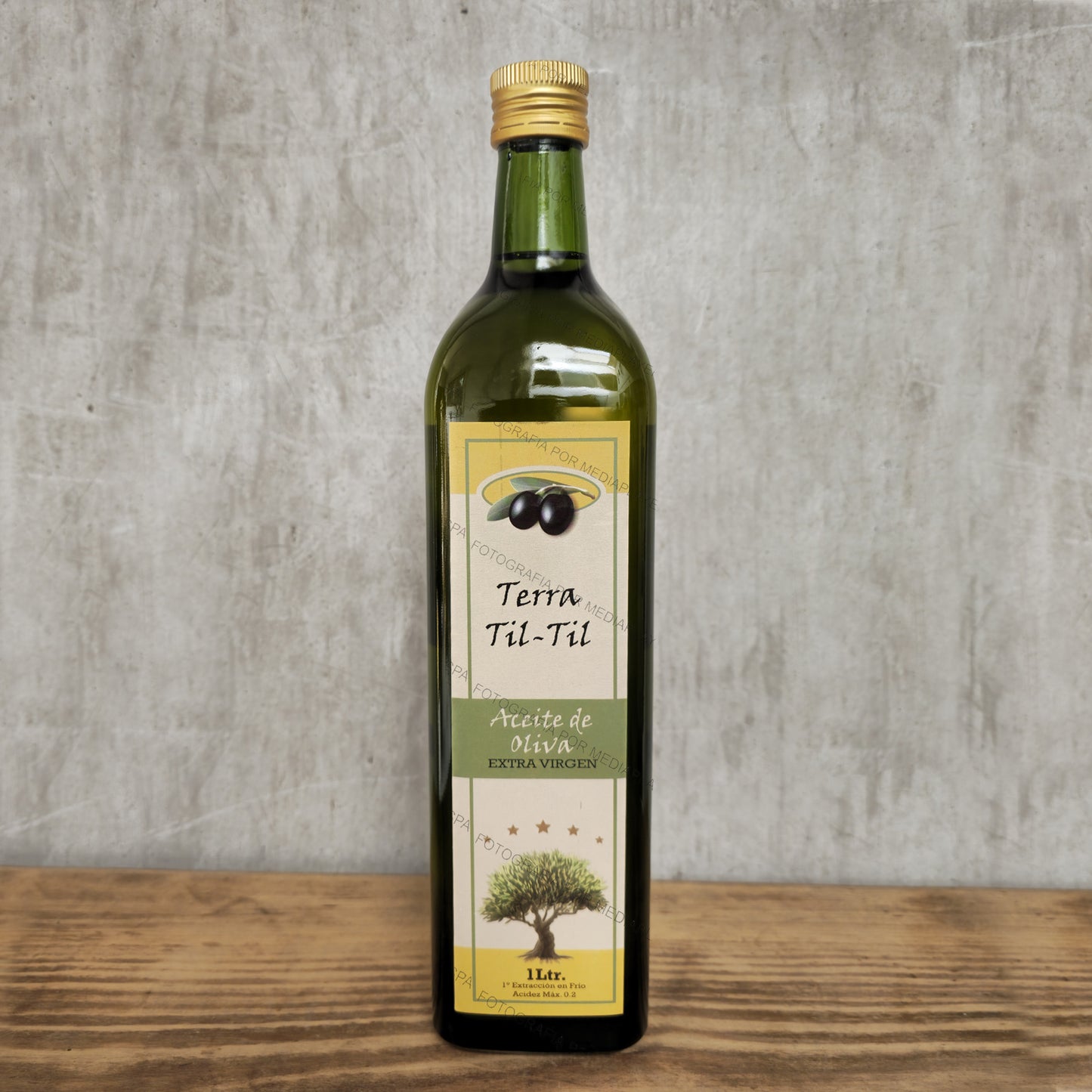 Aceite De Oliva Extra Virgen Terra Til-til 1 Litro