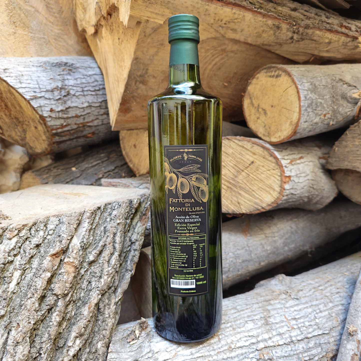 Aceite de Oliva Gran Reserva Fattoria Di Montelusa Edición Especial 1 Litro