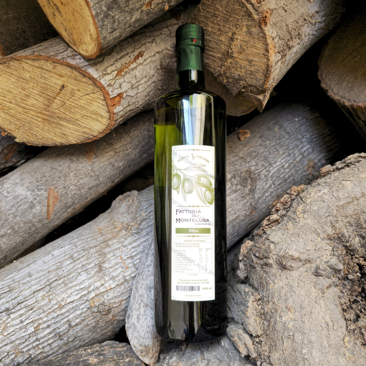 Aceite de Oliva Fattoria Di Montelusa Extra Virgen 1 Litro