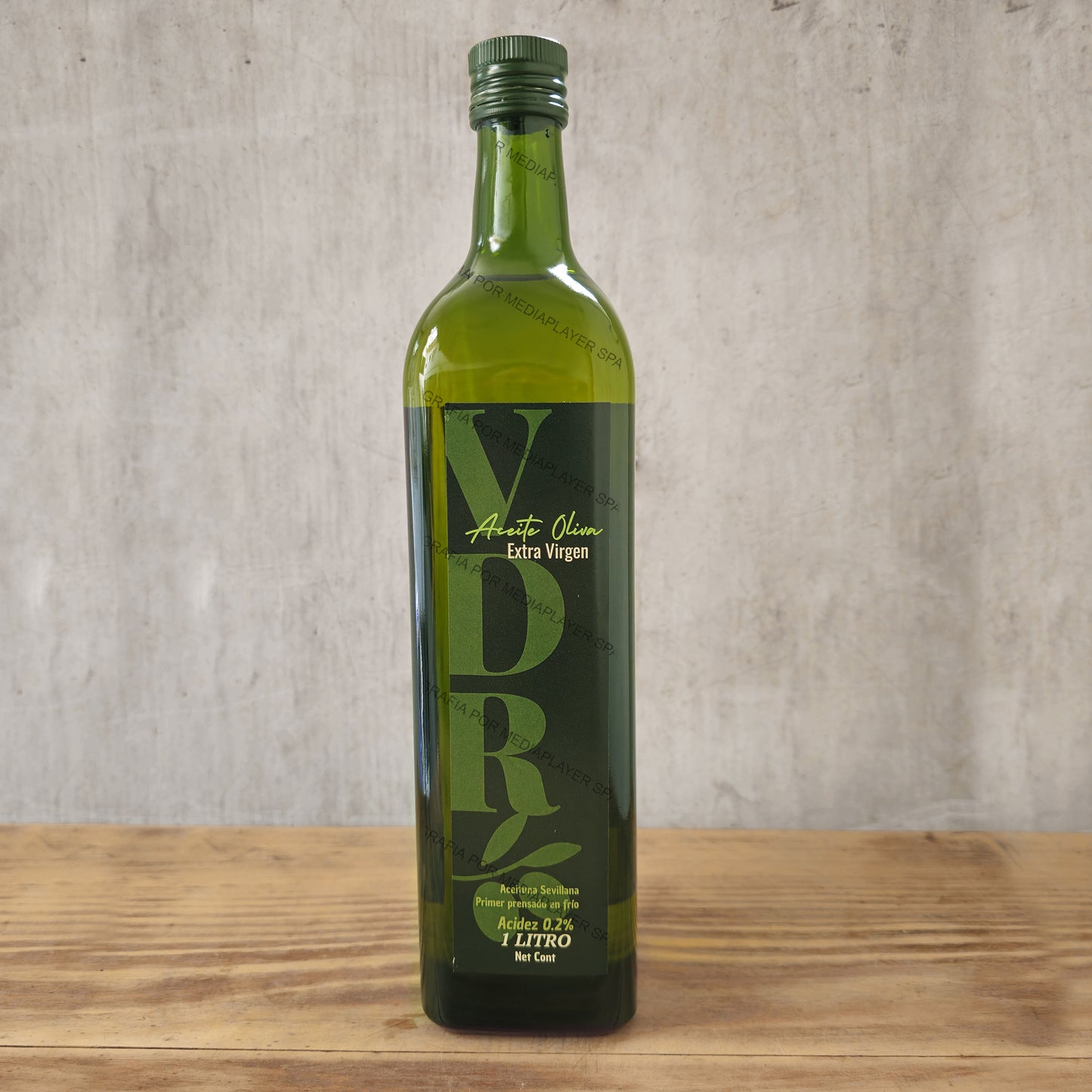 Aceite De Oliva Extra Virgen Vdr 1 Lt