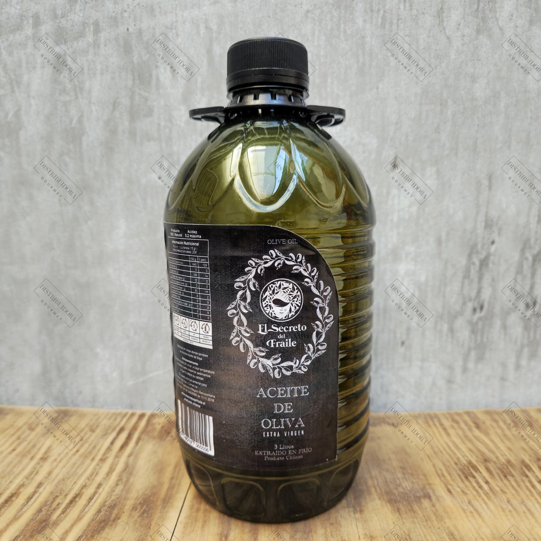 Aceite de Oliva Extra Virgen El Secreto del Fraile 3 Lts Aceite de Oliva