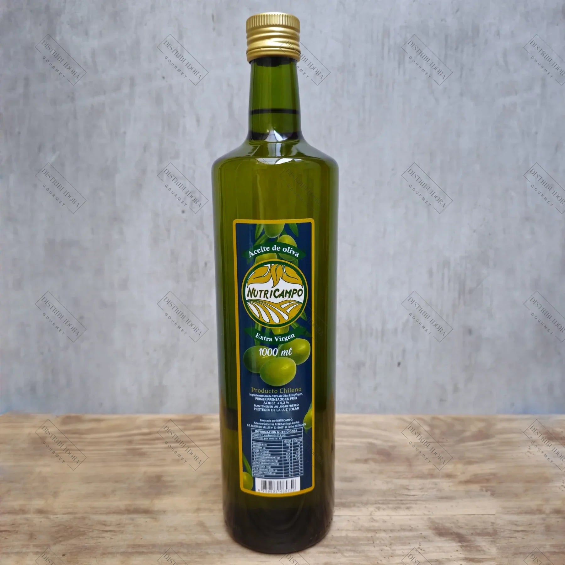 Aceite De Oliva Extra Virgen Nutricampo 1 Lt Aceite de Oliva