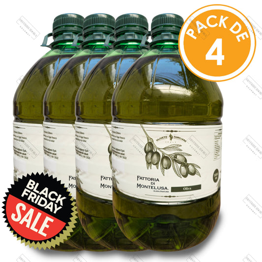 Aceite de Oliva Fattoria Di Montelusa Extra Virgen Premium Pack 20 Lts Aceite de Oliva