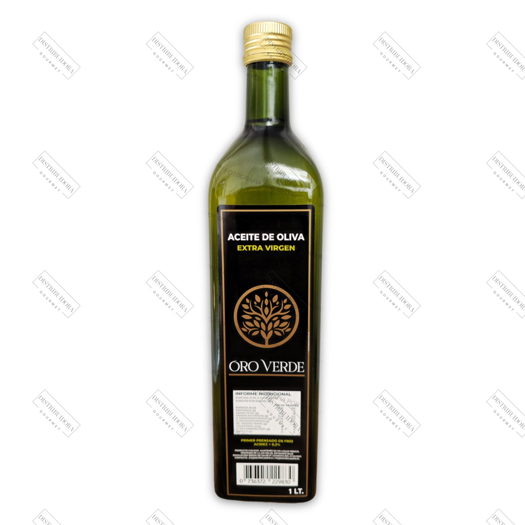 Aceite De Oliva Oro Verde Extra Virgen 1 Lt Aceite de Oliva