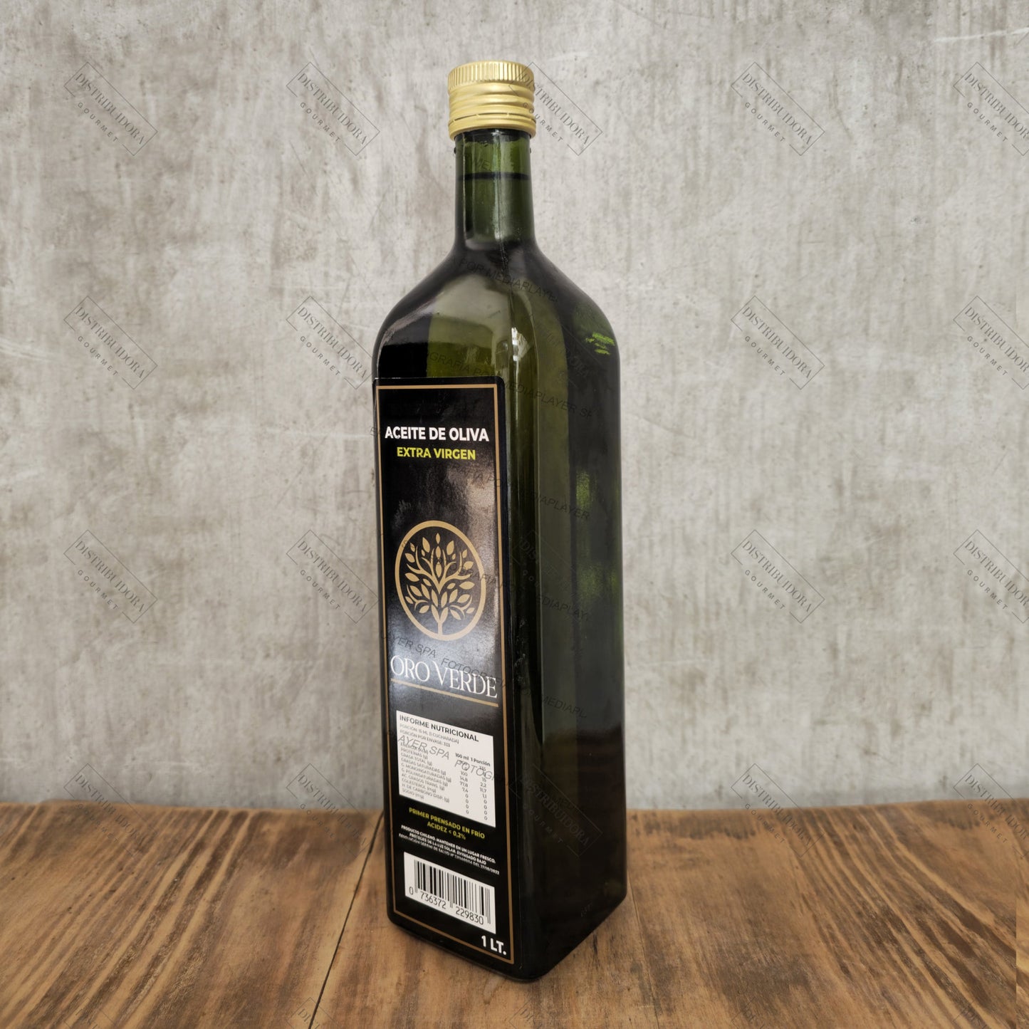 Aceite De Oliva Oro Verde Extra Virgen 1 Lt Aceite de Oliva