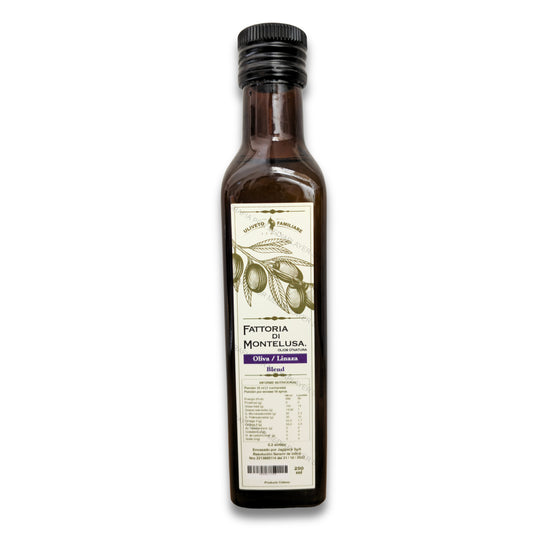 Aceite Blend de Oliva & Linaza | Fattoria di Montelusa 250 ML