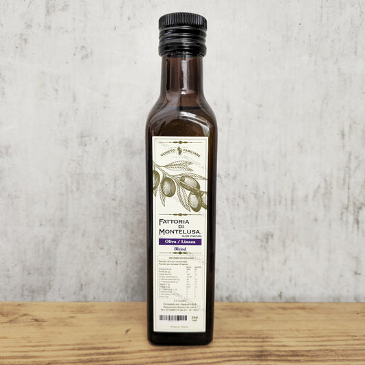 Aceite Blend de Oliva & Linaza | Fattoria di Montelusa 250 ML