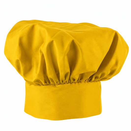 Gorro de Chef Amarillo