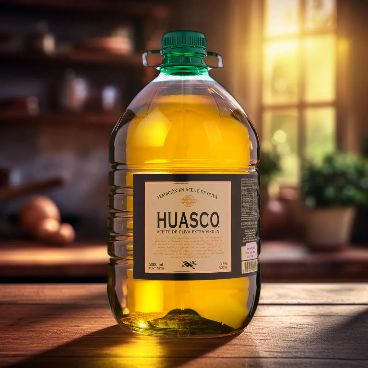 Aceite de Oliva Extra Virgen Huasco 5 Litros