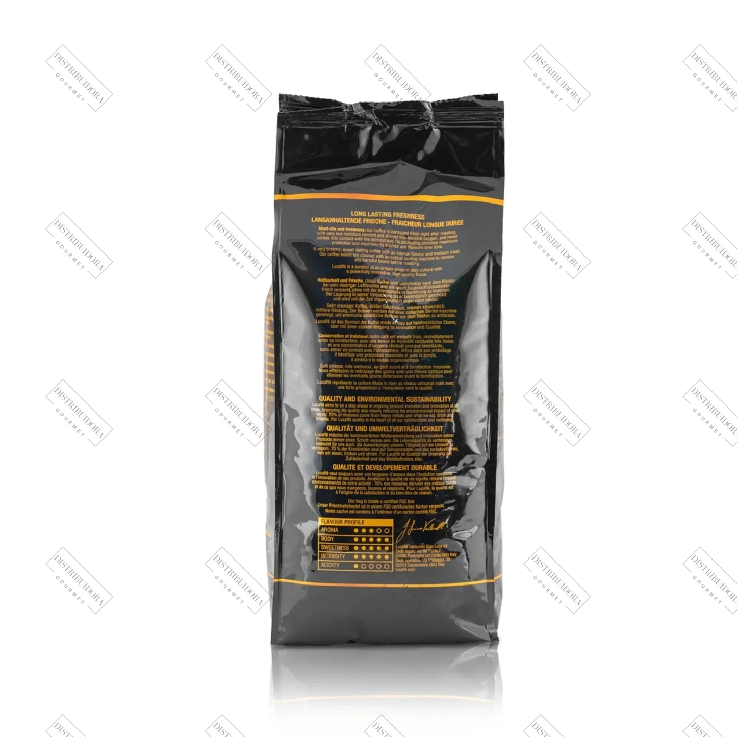 Lucaffé Mr. Exclusive Café En Grano Presentación 1kg Cafe en Grano