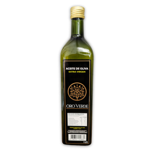 Aceite De Oliva Oro Verde Extra Virgen 1 Lt