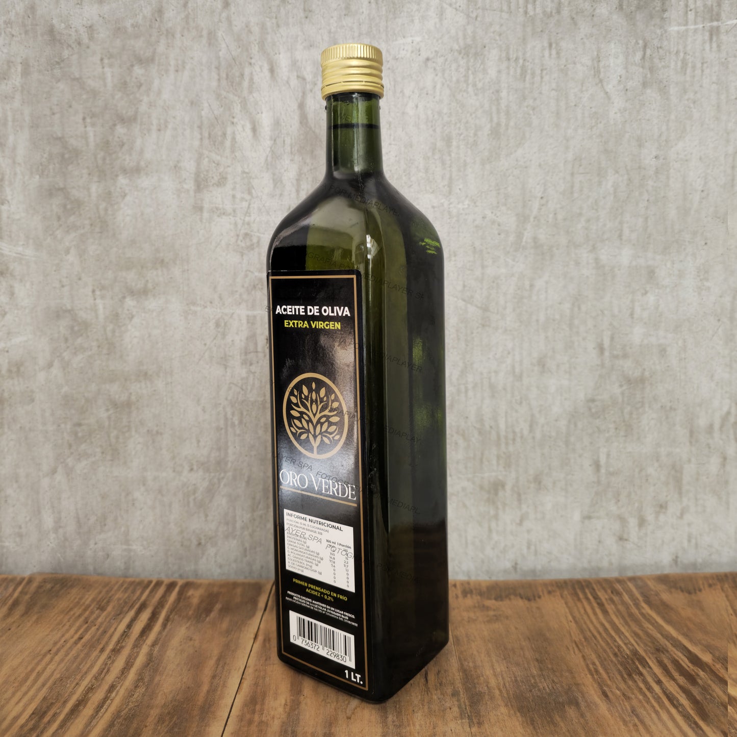 Aceite De Oliva Oro Verde Extra Virgen 1 Lt