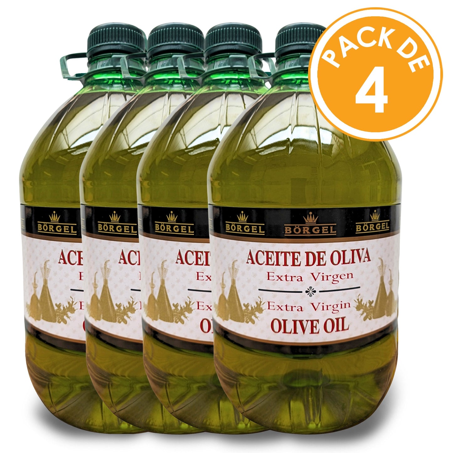 Aceite De Oliva Borgel Extra Virgen Pack 20 Lts Aceite de Oliva