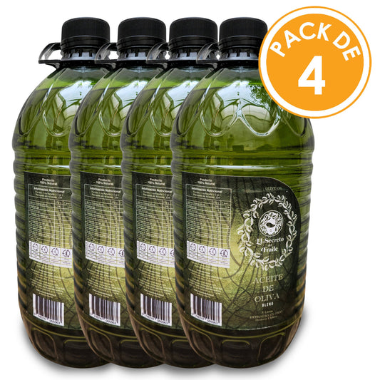 Aceite de Oliva Extra Virgen El Secreto del Fraile Pack 20 Lts Aceite de Oliva