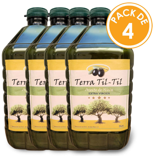 Aceite De Oliva Extra Virgen Terra Til-Til Pack 20 Lts Aceite de Oliva
