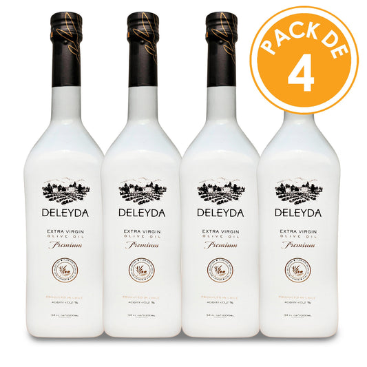 Aceite de Oliva Deleyda Premium Pack de 4 Litros Aceite de Oliva