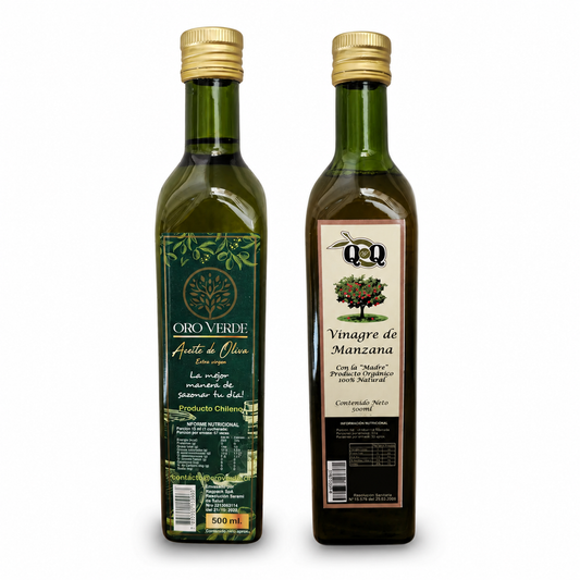 Pack 2 Oliva y Vinagre Orgánico