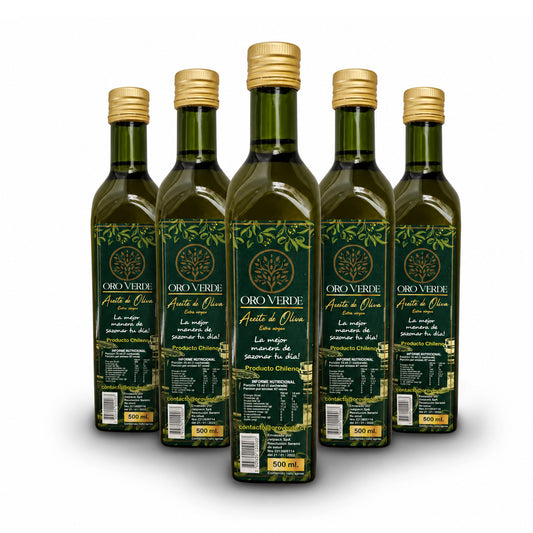 Aceite de Oliva Extra Virgen Oro Verde Pack de 2.5 Lts