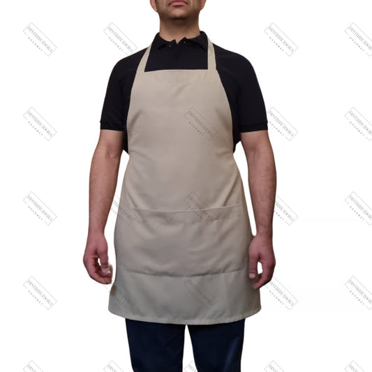 Pechera Beige Unisex Pechera Chef