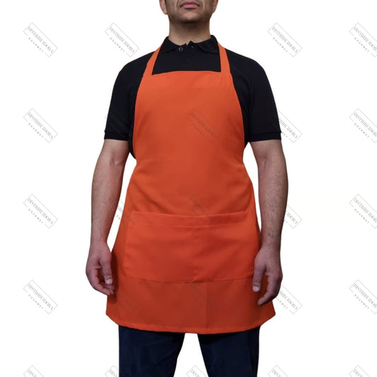 Pechera Naranja Unisex Pechera Chef
