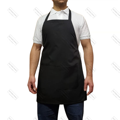 Pechera Negra Unisex Pechera Chef