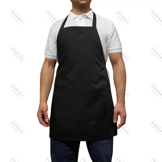 Pechera Negra Unisex Pechera Chef