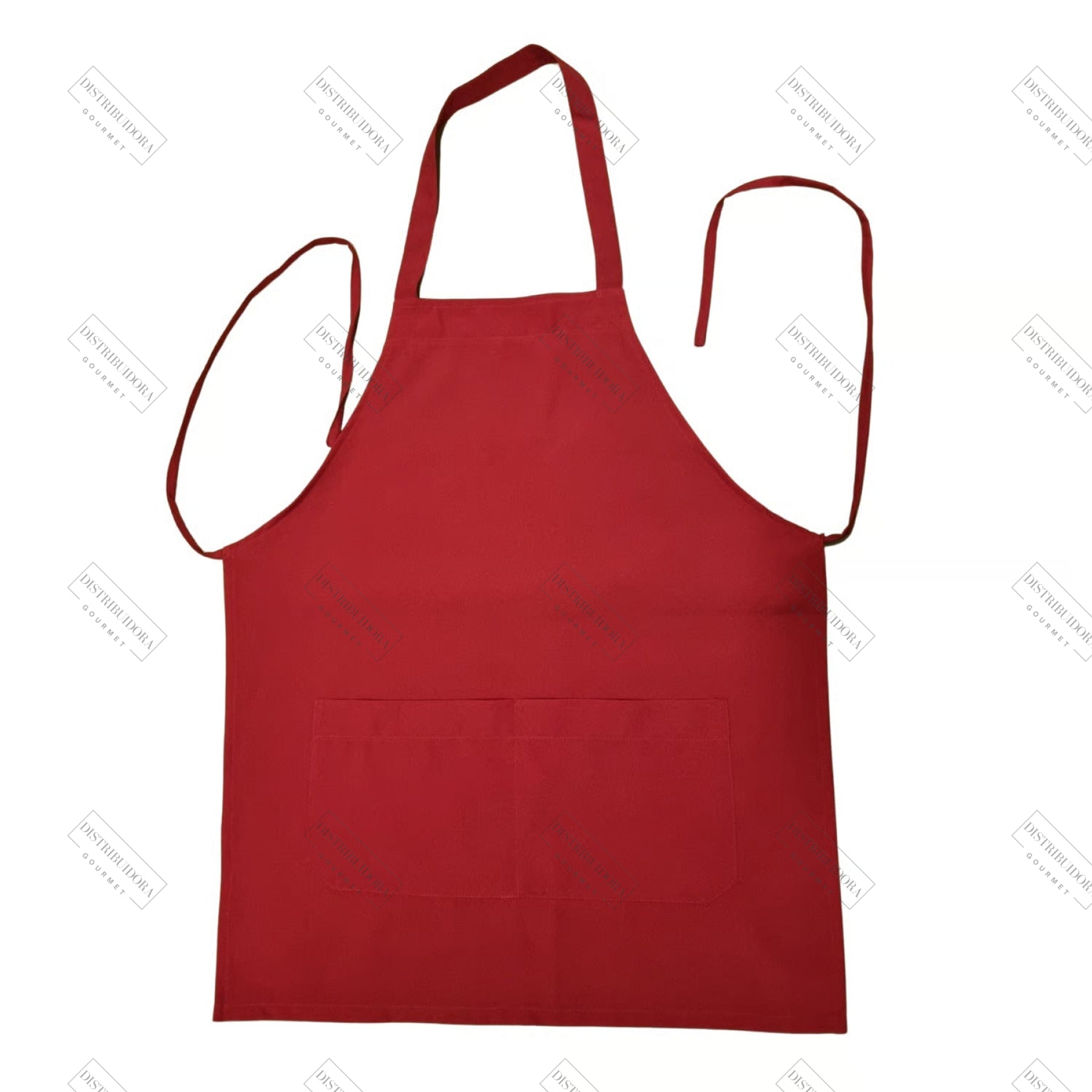 Pechera Roja Unisex Pechera Chef